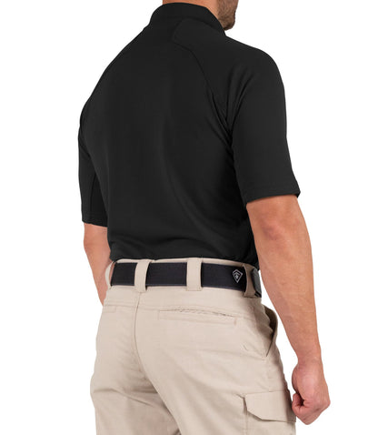 First Tactical Men's Performance Short Sleeve Polo - Black