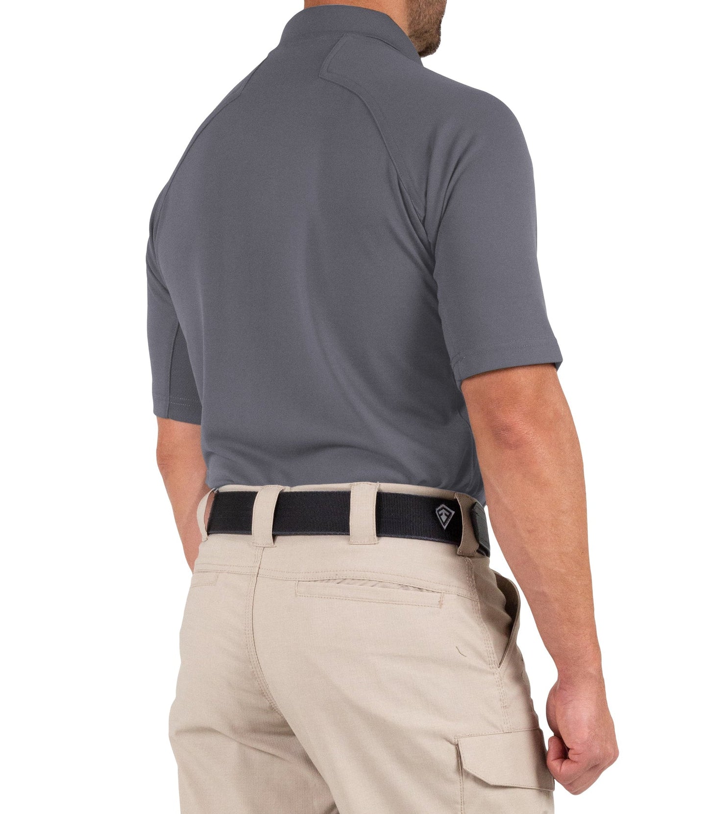 First Tactical Men's Performance Short Sleeve Polo - Wolf Grey