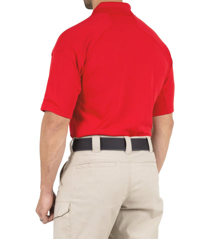 First Tactical Men's Performance Short Sleeve Polo - Red
