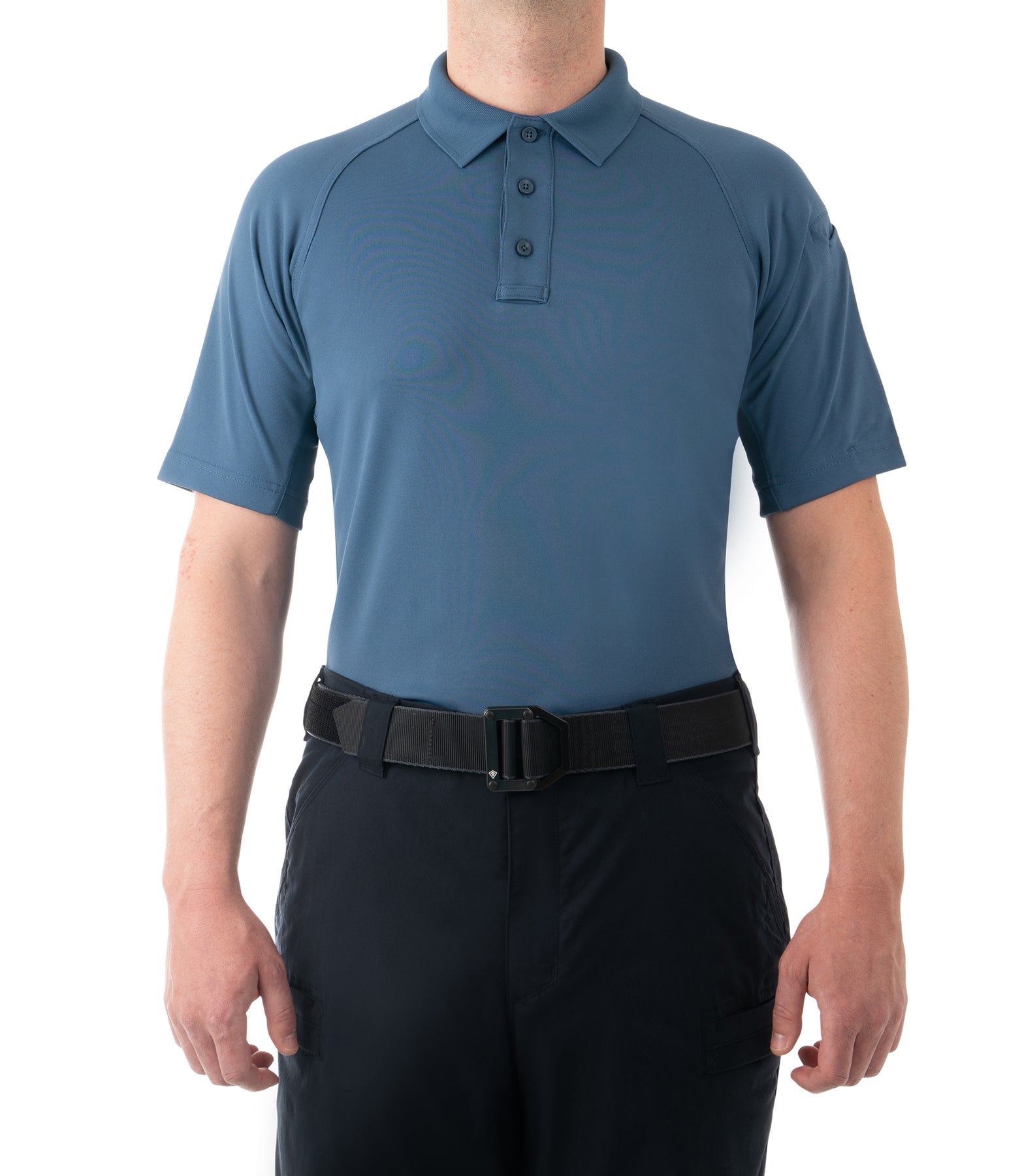 First Tactical Men's Performance Short Sleeve Polo - French Blue