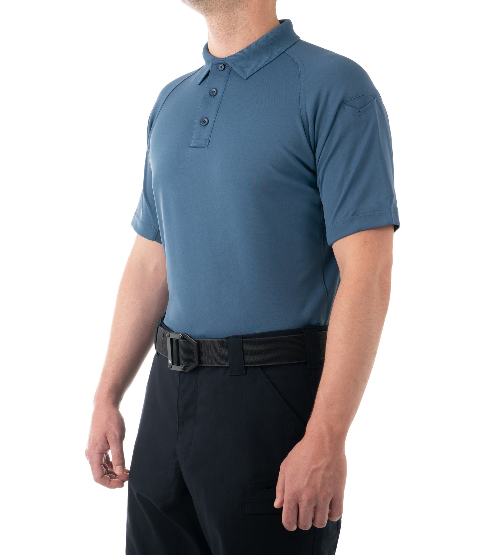 First Tactical Men's Performance Short Sleeve Polo - French Blue