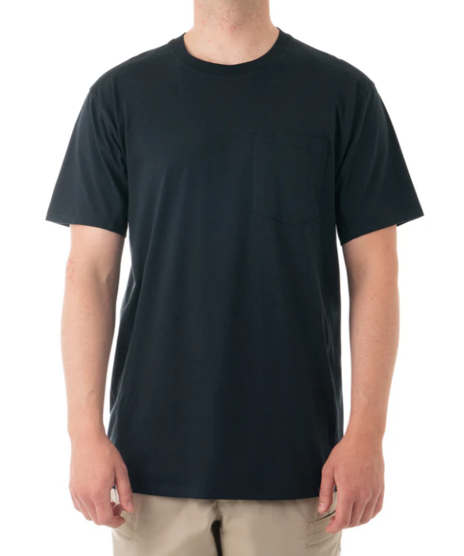 First Tactical Men's Tactix Cotton T-Shirt with Chest Pocket