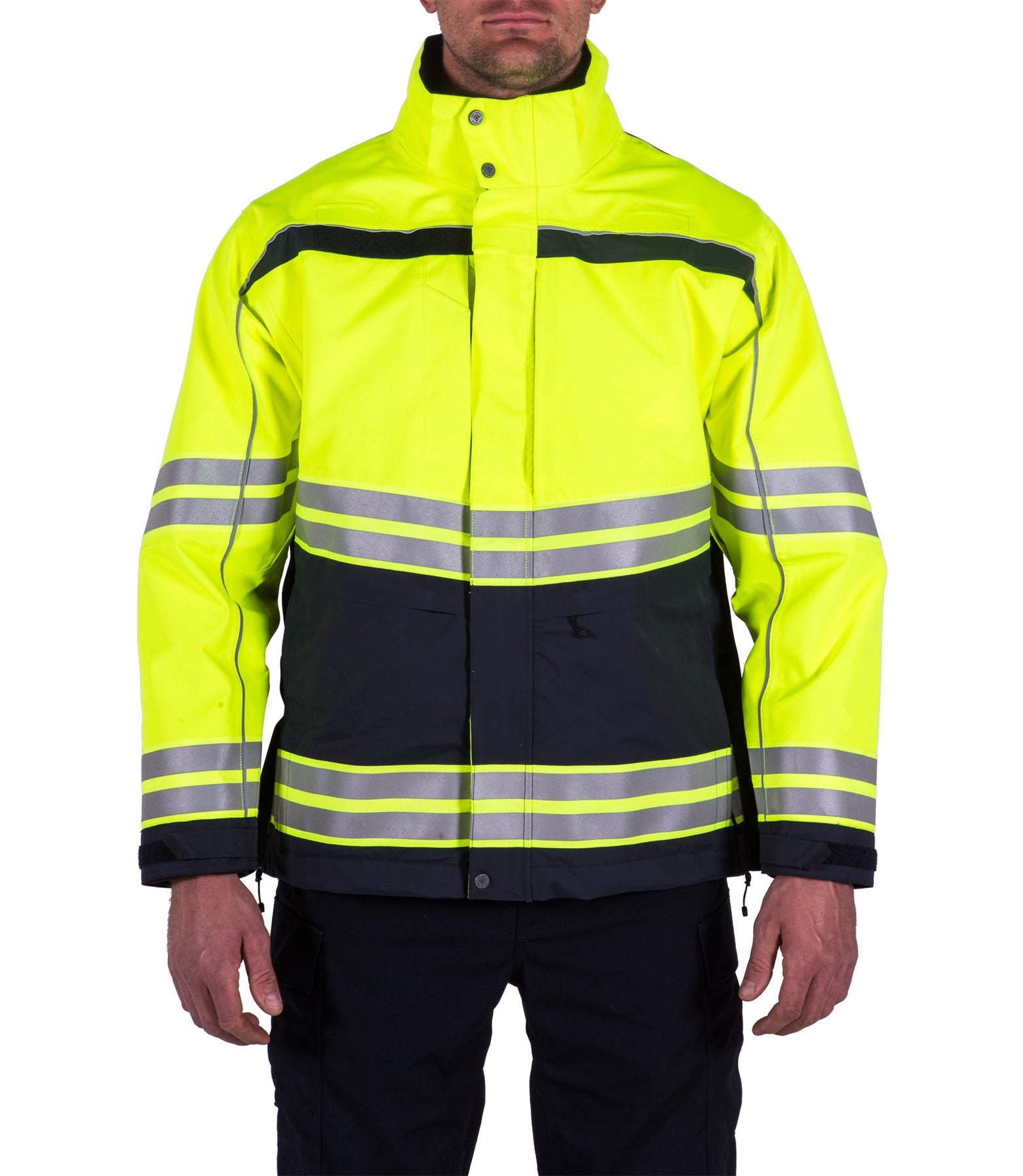 First Tactical Men's Tactix Hi-Vis Systems Parka - Midnight Navy