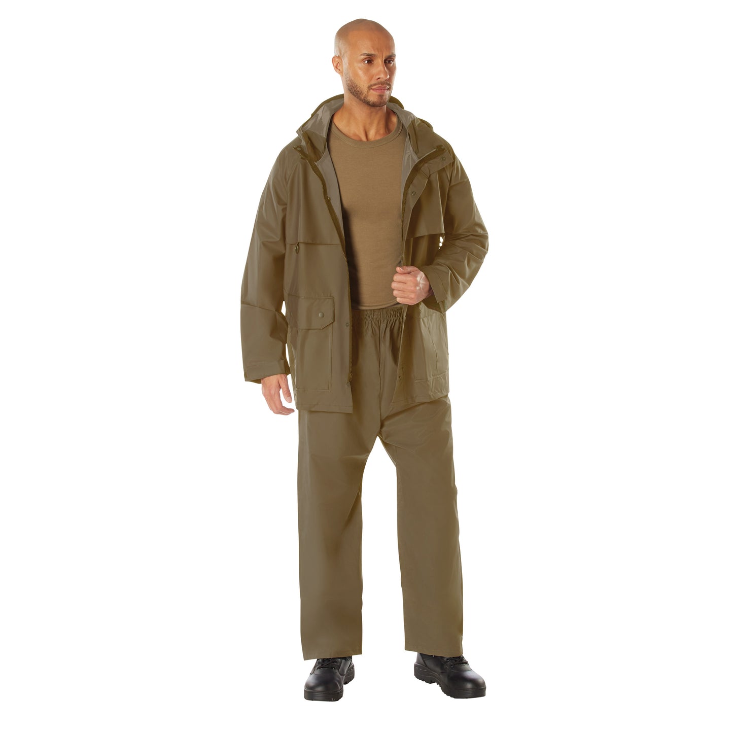 Rothco 2 Piece Microlite PVC Rainsuit