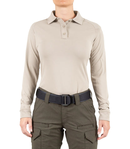 First Tactical Women's Performance Long Sleeve Polo