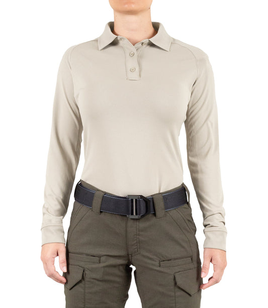 First Tactical Women's Performance Long Sleeve Polo