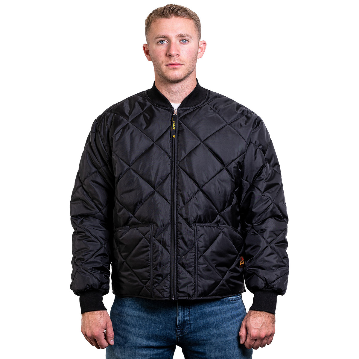 Game Sportswear The Bravest Diamond Quilt Jacket – EMERGENCY 