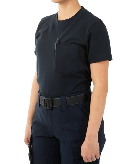 First Tactical Women's Tactix Cotton T-Shirt with Chest Pocket