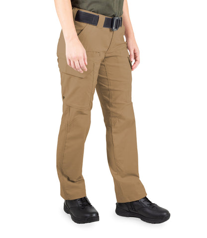 First Tactical Women's V2 Tactical Pants - Coyote Brown