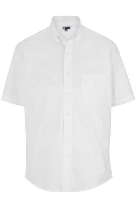 Edwards Garment Lightweight Poplin Short Sleeve Mens Shirt