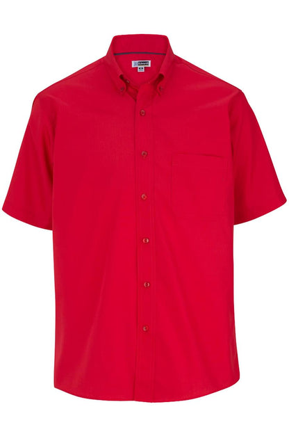 Edwards Garment Lightweight Poplin Short Sleeve Mens Shirt