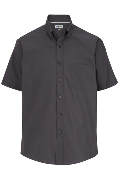 Edwards Garment Lightweight Poplin Short Sleeve Mens Shirt