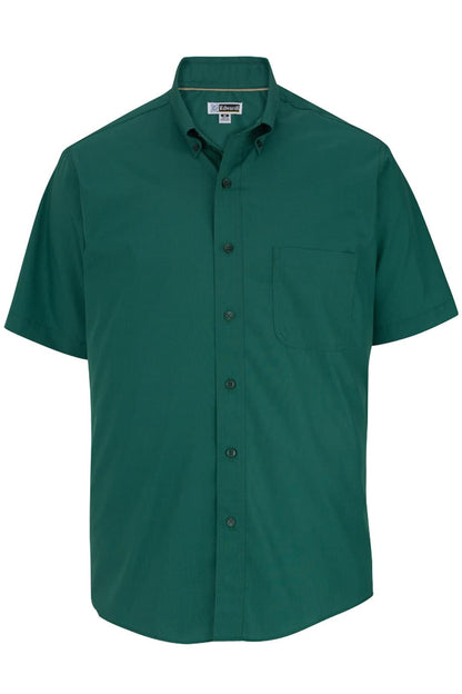 Edwards Garment Lightweight Poplin Short Sleeve Mens Shirt