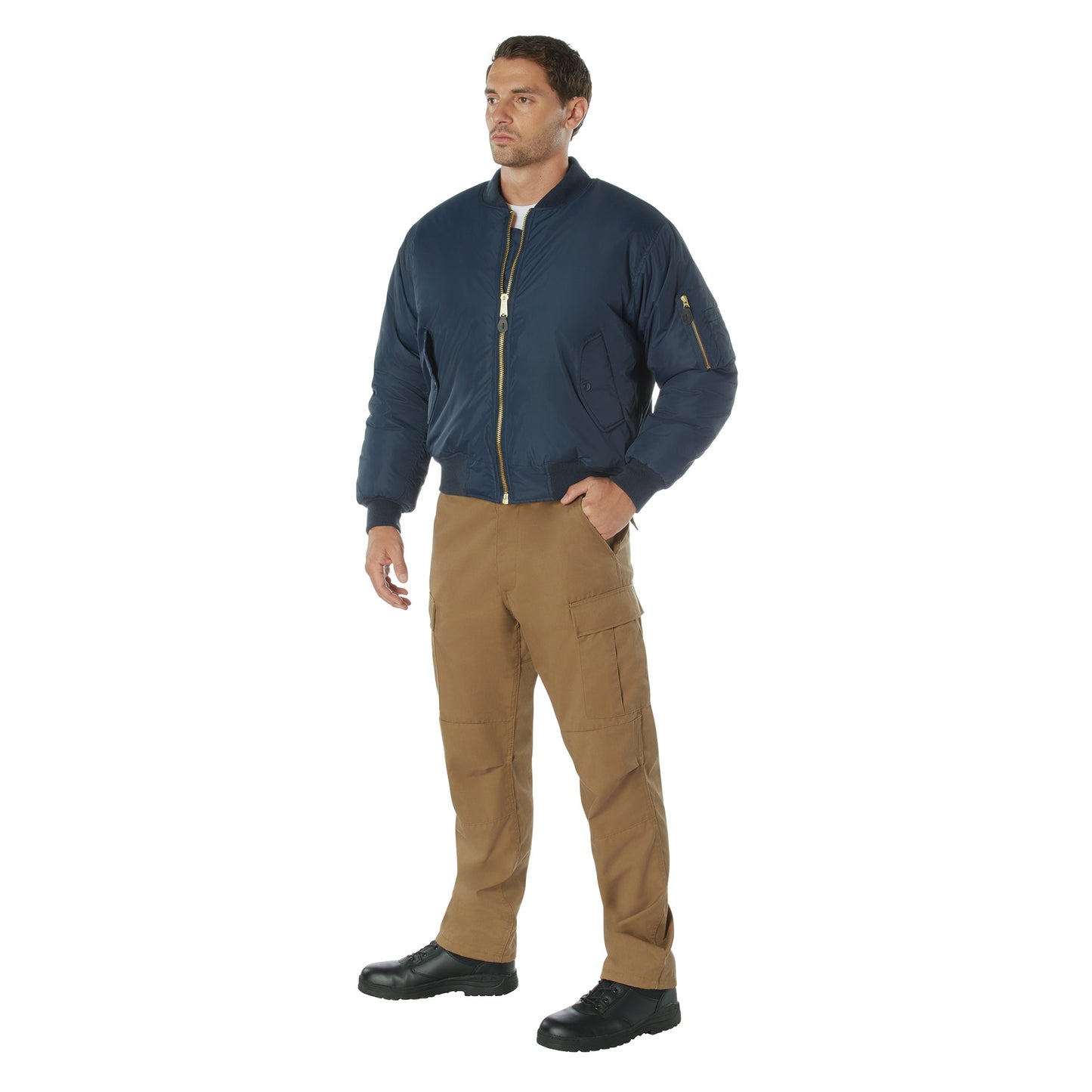 Rothco Enhanced Nylon MA-1 Flight Jacket
