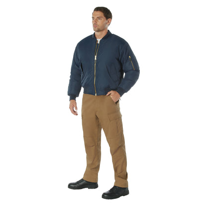 Rothco Enhanced Nylon MA-1 Flight Jacket