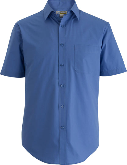 Edwards Garment Essential Broadcloth Short Sleeve Mens Shirt