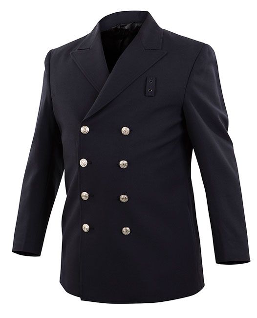 Elbeco Prestige Wool-Blend Double-Breasted Blousecoat