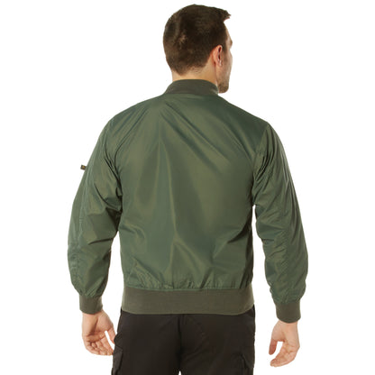 Rothco Lightweight Enhanced Nylon MA-1 Flight Jacket