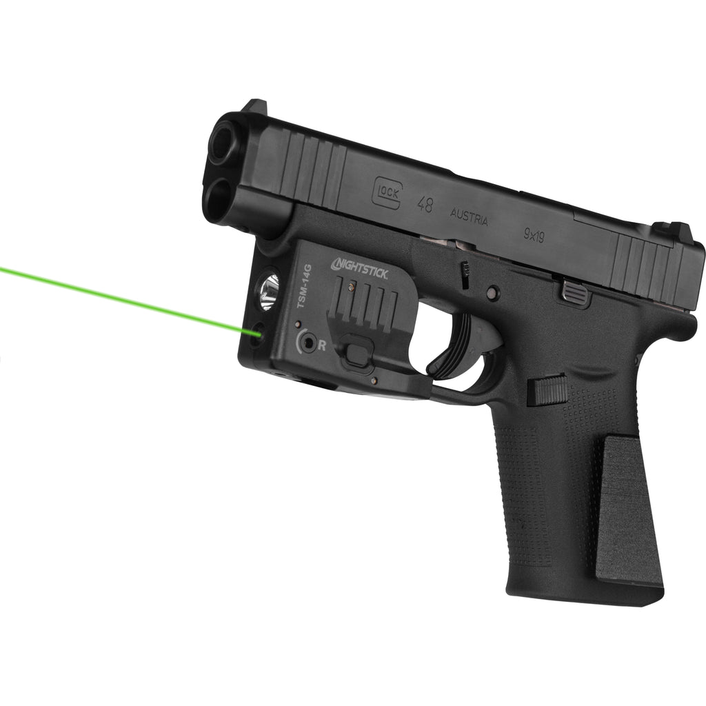 Night Stick Light w/Green Laser for Glock G43X MOS / G48 MOS