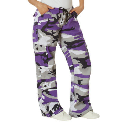 Rothco Womens Paratrooper Colored Camo Fatigues