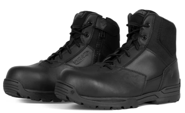 First Tactical Men’s 6” Safety Toe Side-Zip Duty Mid