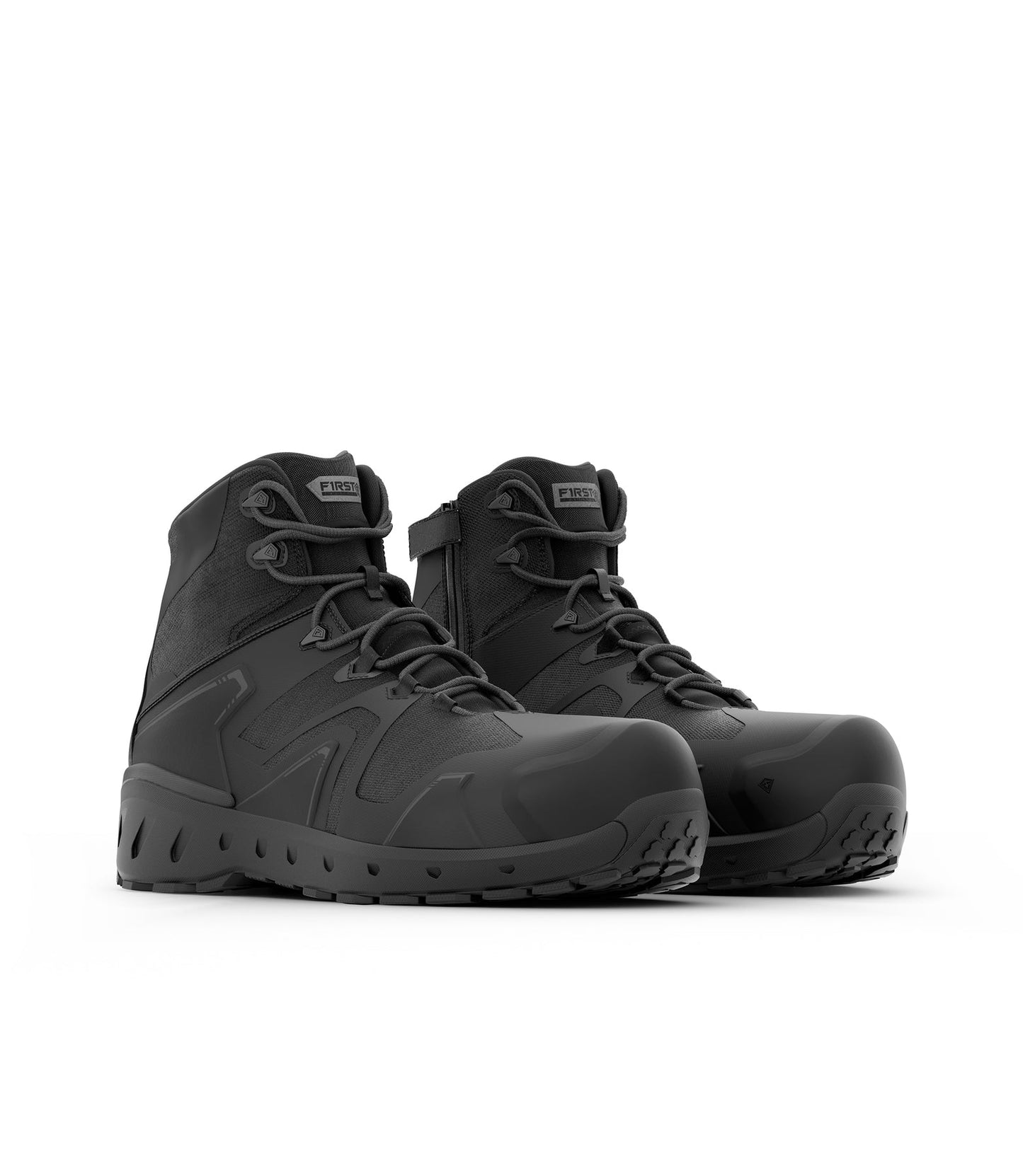 First Tactical Men's 5" AERO-TAC Safety Toe Side-Zip Mid