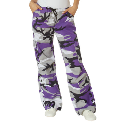 Rothco Womens Paratrooper Colored Camo Fatigues