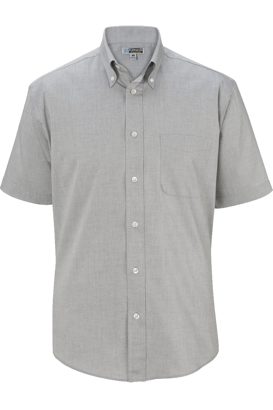 Edwards Garment Pinpoint Oxford Short Sleeve Mens Shirt
