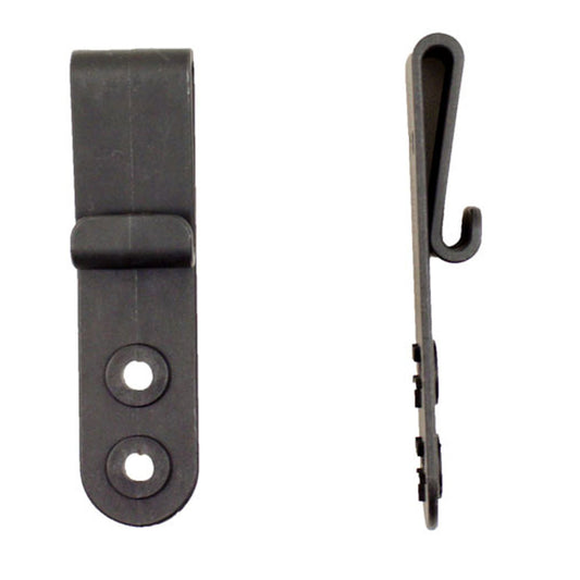 DeSantis GunHide 1 MEDIUM J-CLIPS (2-HOLE), Black with Ambidextrous Fit