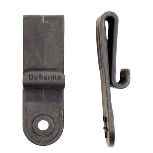 DeSantis GunHide 1 SMALL J-CLIPS (1-HOLE), Black with Ambidextrous Fit
