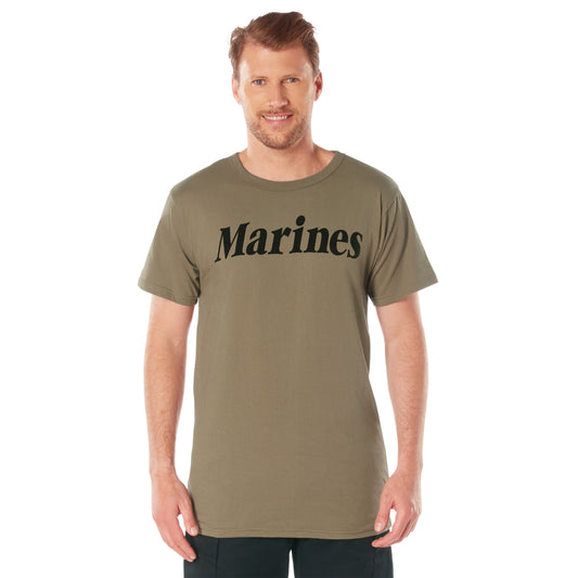 Rothco AR 670-1 Coyote Brown Marines Physical Training T-Shirt