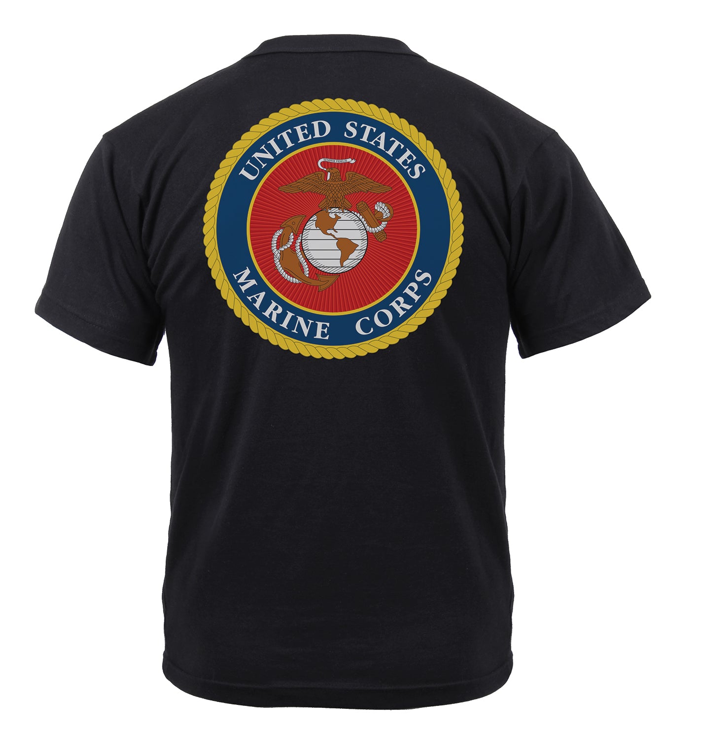 Rothco Veteran T-Shirt - Marines, Navy and Air Force - Black