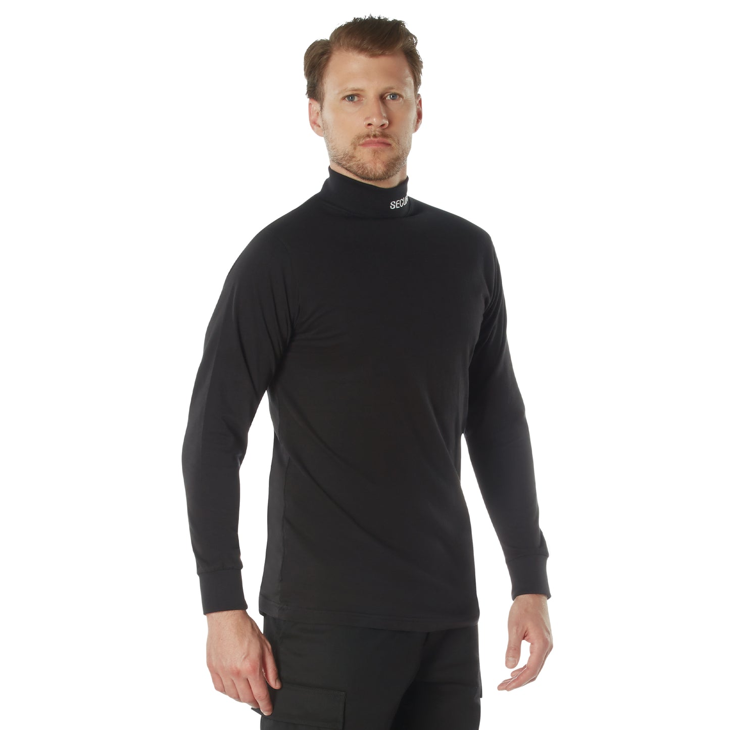 Rothco Security Mock Turtleneck - Black