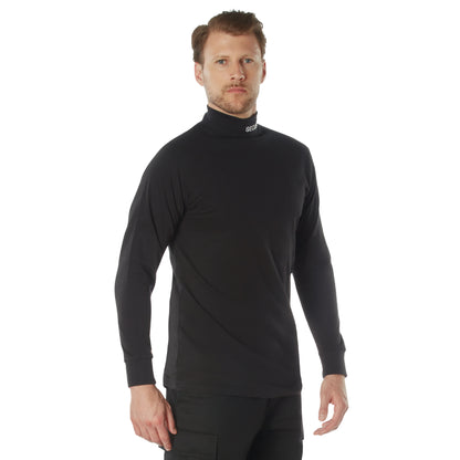 Rothco Security Mock Turtleneck - Black