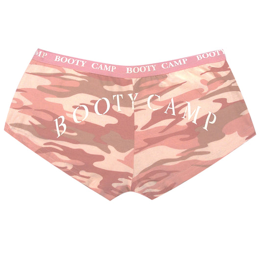 Rothco Baby Pink Camo "Booty Camp" Booty Shorts