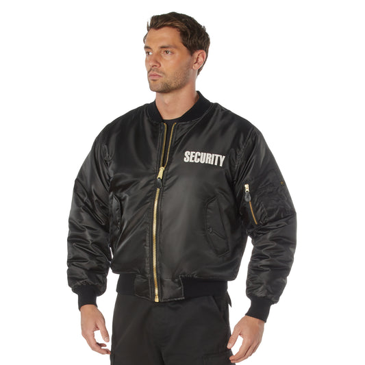 Rothco MA-1 Flight Jacket with Security Print
