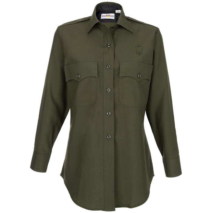 Flying Cross LASD Deputy Sheriff Class A 55P/45W LS Female Shirt