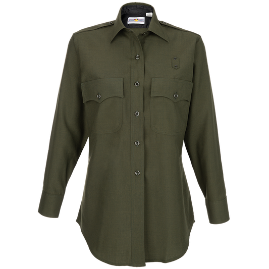 Flying Cross LASD Deputy Sheriff Class A 55P/45W LS Female Shirt