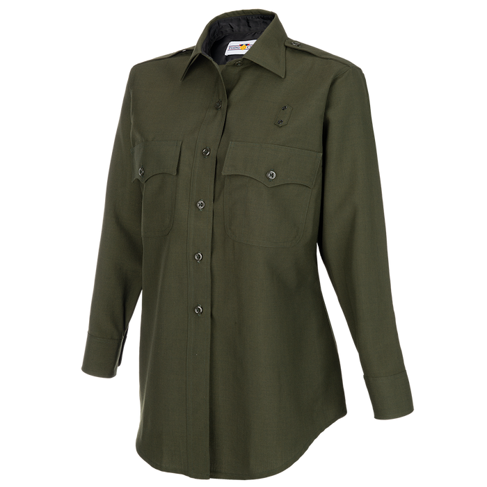 Flying Cross LASD Deputy Sheriff Class A 55P/45W LS Female Shirt