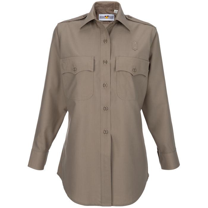 Flying Cross LASD Deputy Sheriff Female LS Class A 55P/45W Shirt