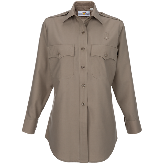 Flying Cross LASD Deputy Sheriff Female LS Class A 55P/45W Shirt
