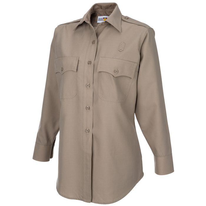 Flying Cross LASD Deputy Sheriff Female LS Class A 55P/45W Shirt