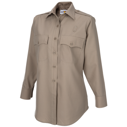 Flying Cross LASD Deputy Sheriff Female LS Class A 55P/45W Shirt