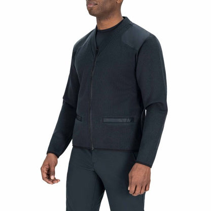 Blauer Fleece-Lined Zip Front Sweater