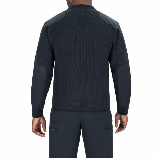 Blauer Fleece-Lined Zip Front Sweater