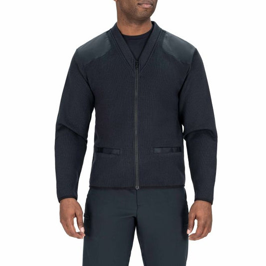 Blauer Fleece-Lined Zip Front Sweater