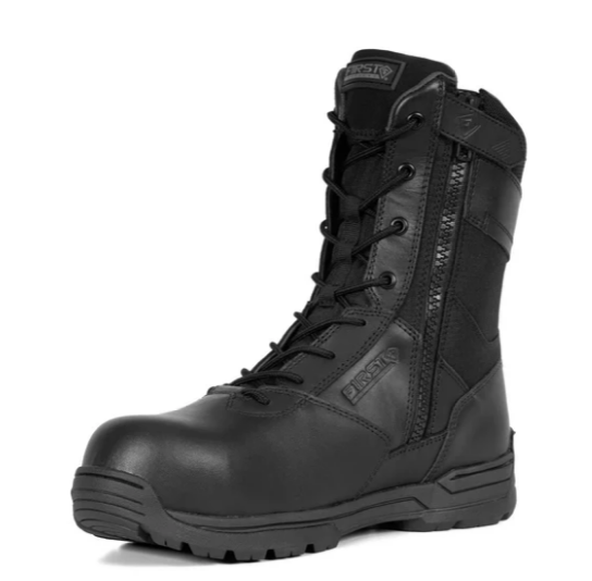 First Tactical Men’s 8” Safety Toe Side-Zip Duty Boot