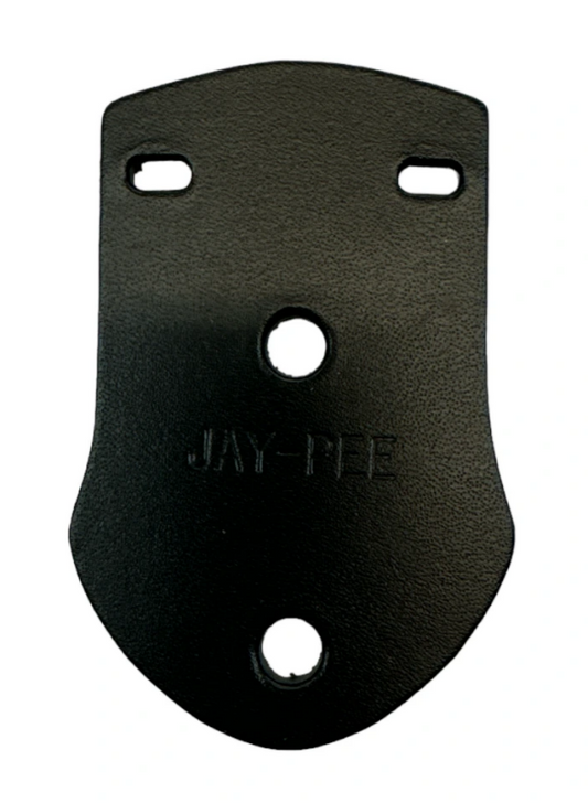 Jay-Pee Badge & 1 Citation Holder, Black, No Name