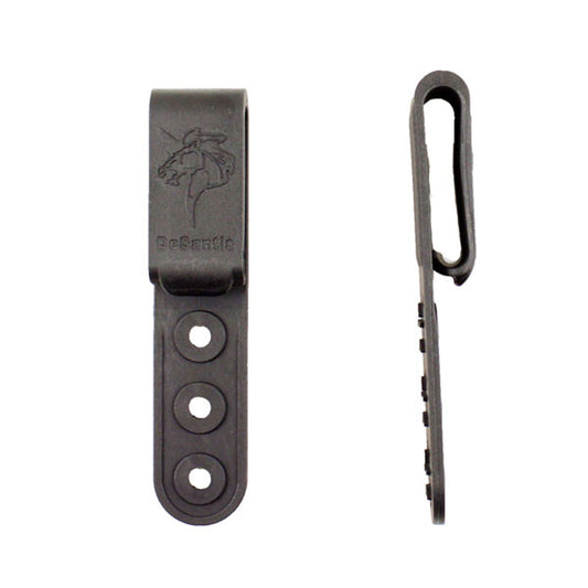 DeSantis GunHide 2 LARGE C-CLIPS (3-HOLE), Black with Ambidextrous Fit