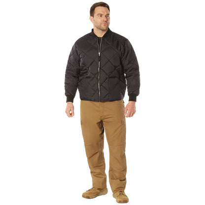 Rothco Diamond Quilted Nylon Flight Jacket